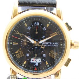 products montblanc chronograph new dourado black