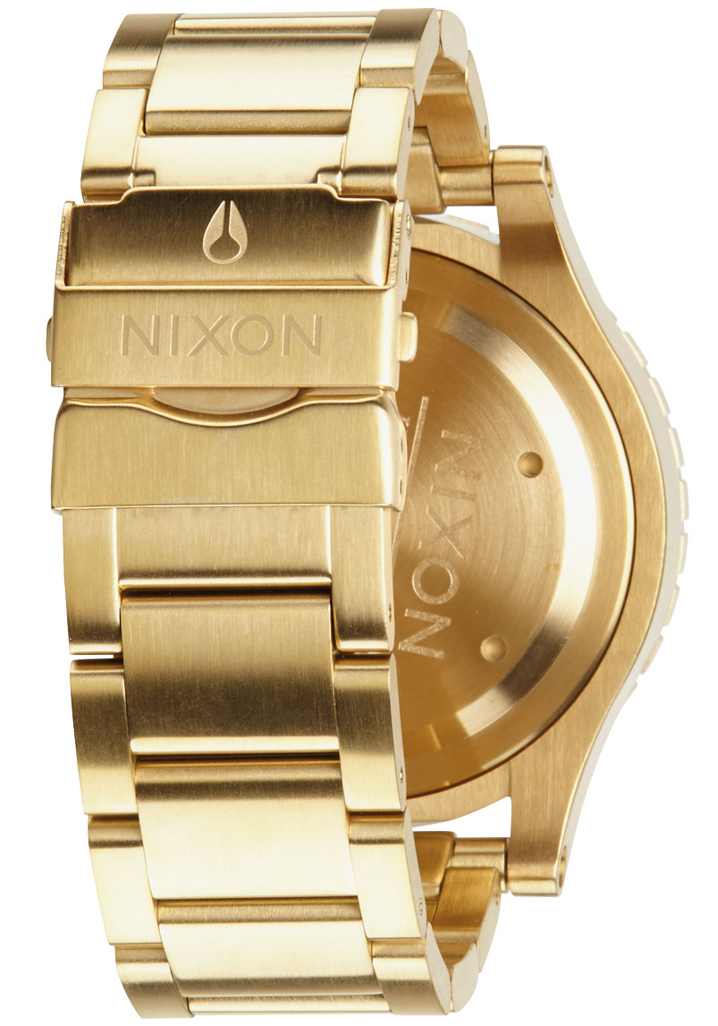 products nixon 48 20 chrono dourado azul sunray pulseira