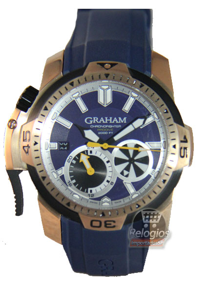 products relogio graham chronofigther blue