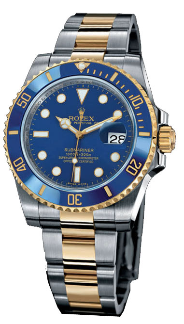 products relogio rolex submariner blue gold 2