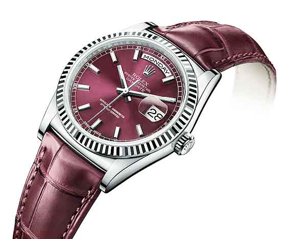 products rolex day date white gold cherry
