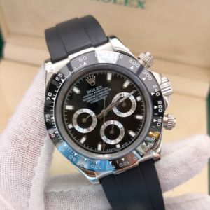 Réplica de Relógio Rolex Daytona - Borracha - Várias cores